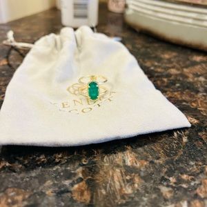 Kendra Scott Emerald Green Ring